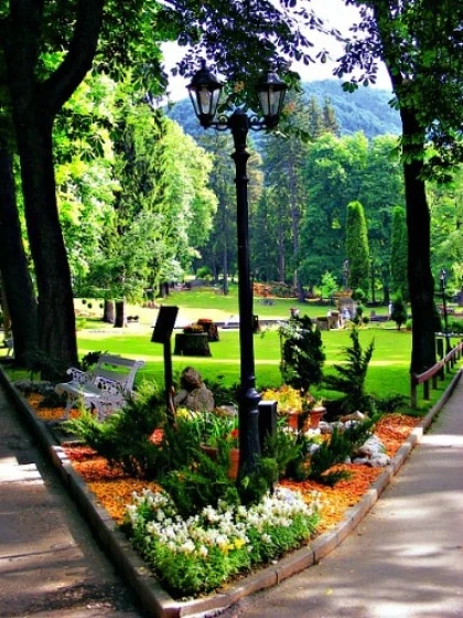 Parc Dimitrie Ghica peisaj