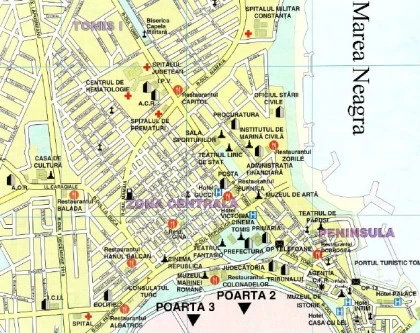 Harta turistica