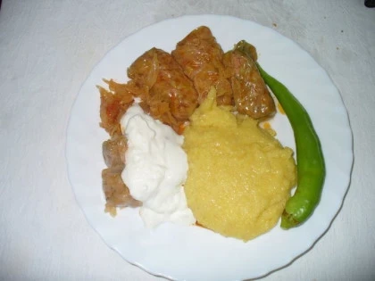 Sarmale cu Mamaliga